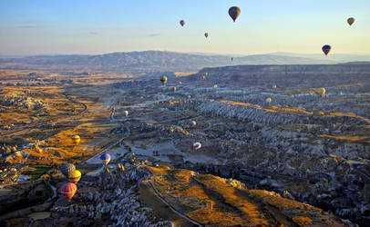 Balloon flight over Cappadocia - 4:50 AM