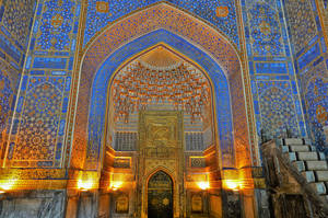 Sherdor Madrasa, Samarkand, Uzbekistan
