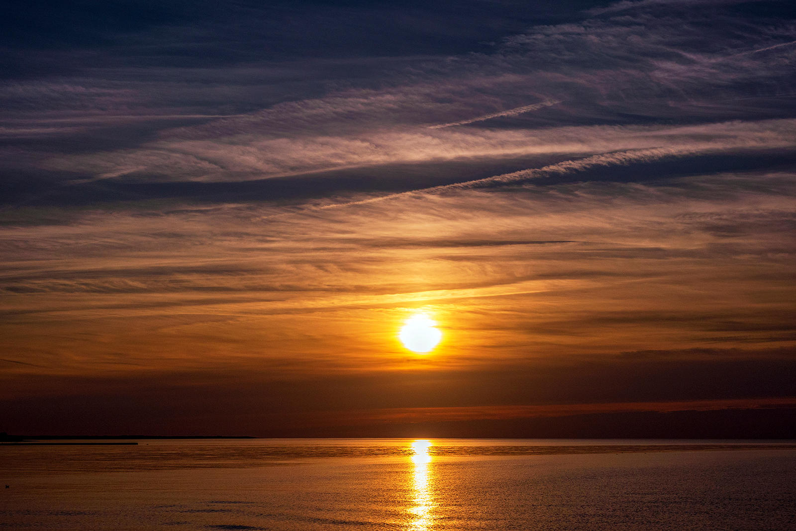 Artistry of nature 59-sunset over Baltic Sea