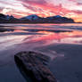 Sunset over the Lofoten Islands -6:29 PM