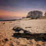 The first days of spring on the Baltic Sea