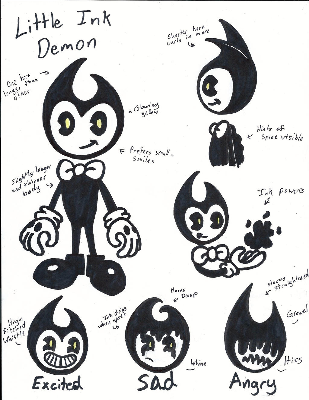 Little Ink Demon by SonicCrazyGal on DeviantArt