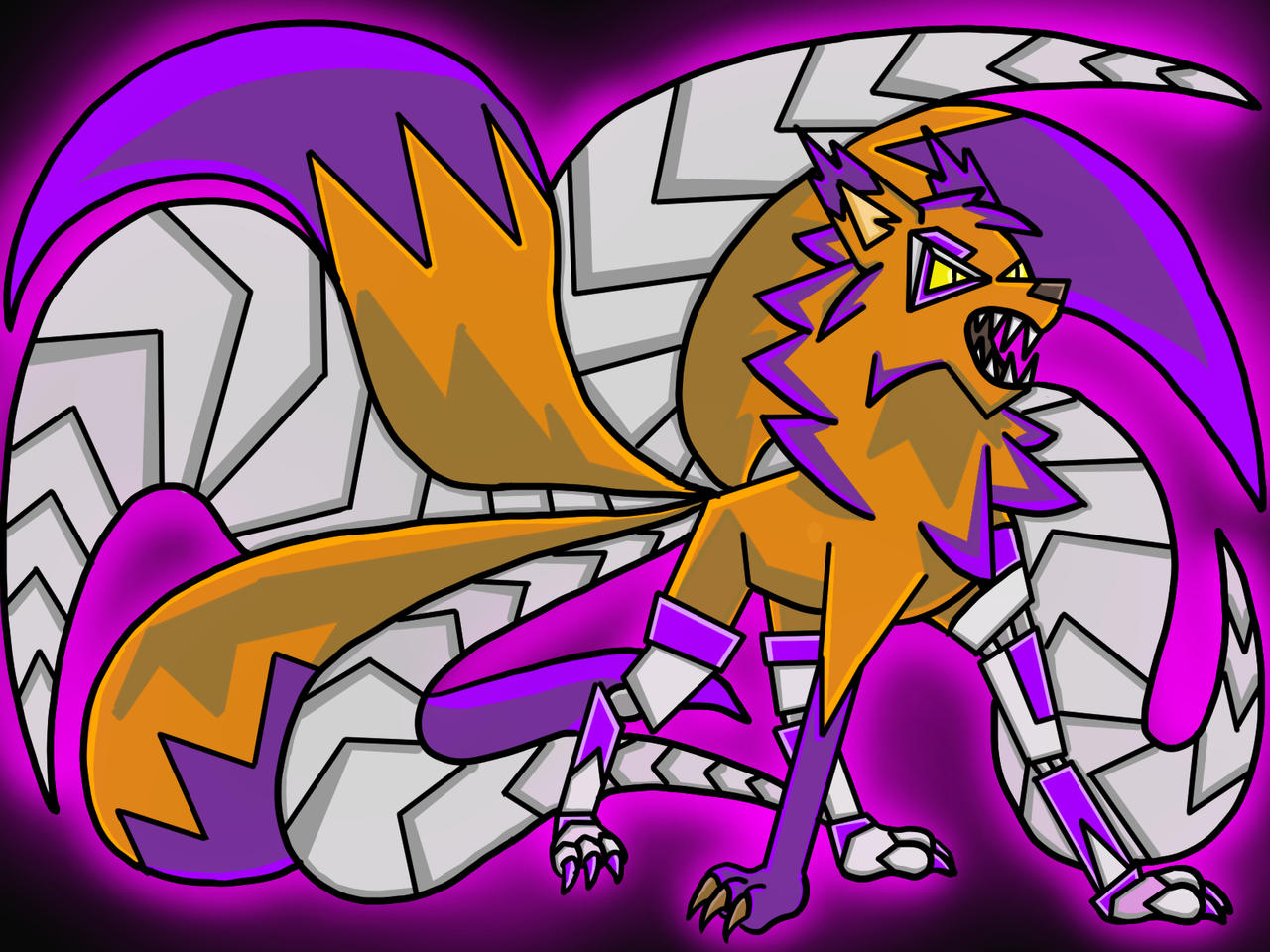 Demon Fox Roses Demon Fox by SonicCrazyGal on DeviantArt
