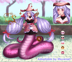 Magician Trainer lamia - Adoptable Auction Open