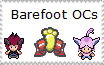 Barefoot OC stamp by Karasu-96