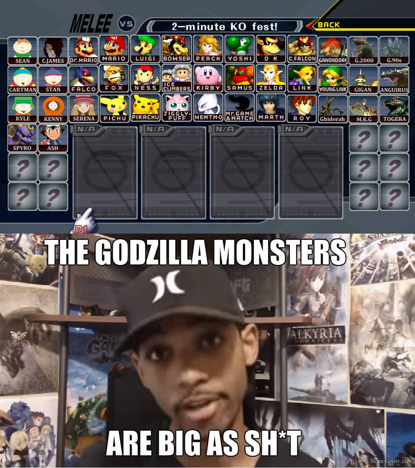 Shokio's Thoughts on Sean's SSBM Roster by Karasu-96 on DeviantArt