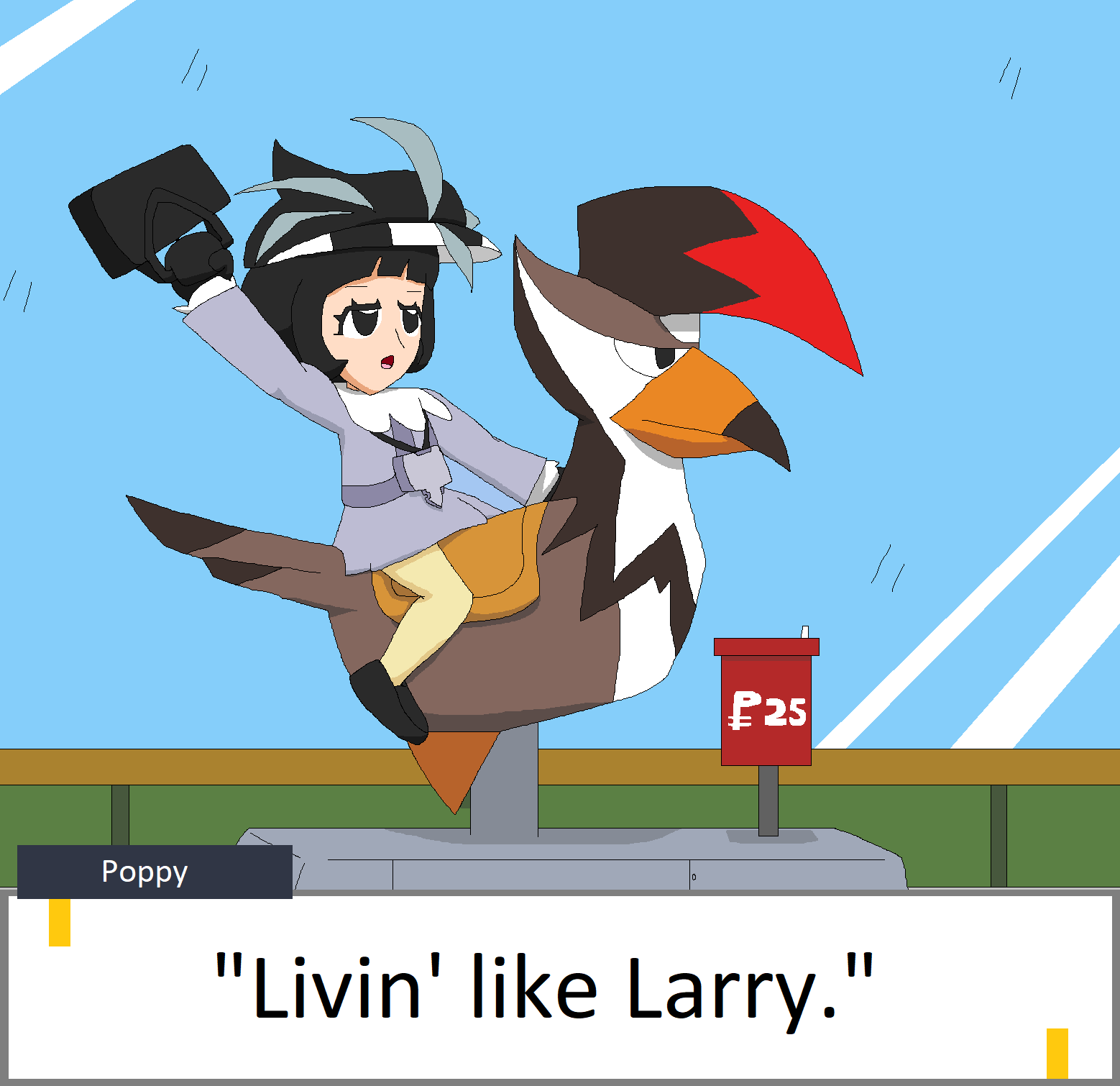 Livin' Like Larry by Karasu96 on DeviantArt