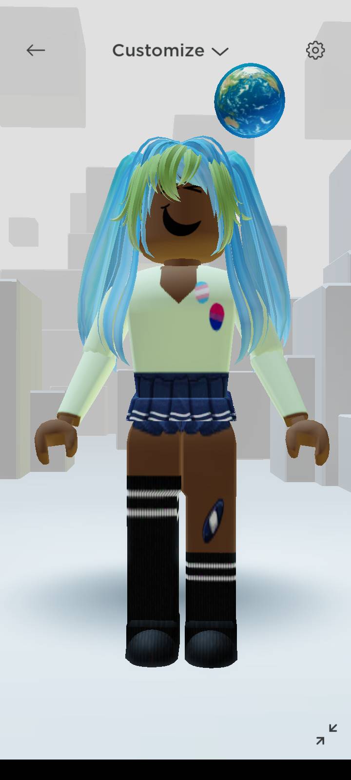 my new roblox avatar