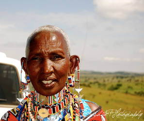 Maasai woman