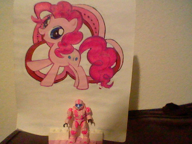 Pinkie Pie! The random CQB Spartan!