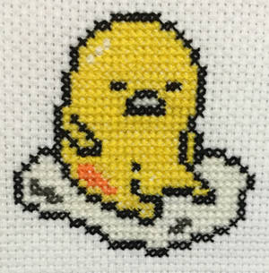 Sitting Gudetama