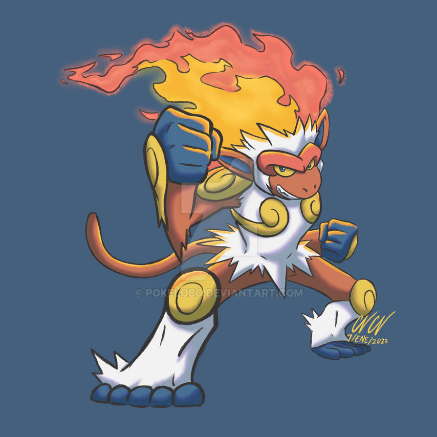 Pokemon~ Infernape by Pokelobo on DeviantArt