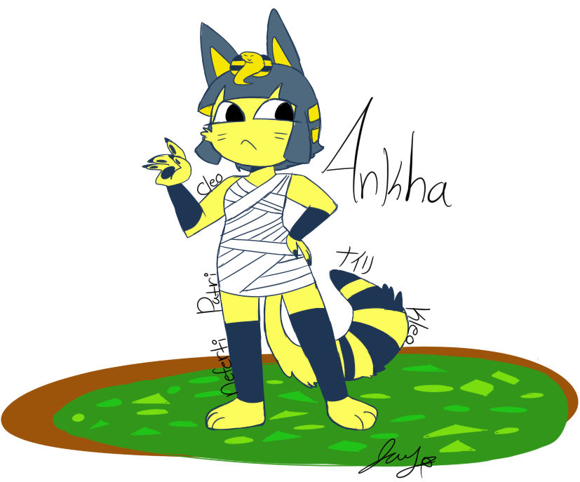 Animal Crossing - Ankha by misssnicket on DeviantArt