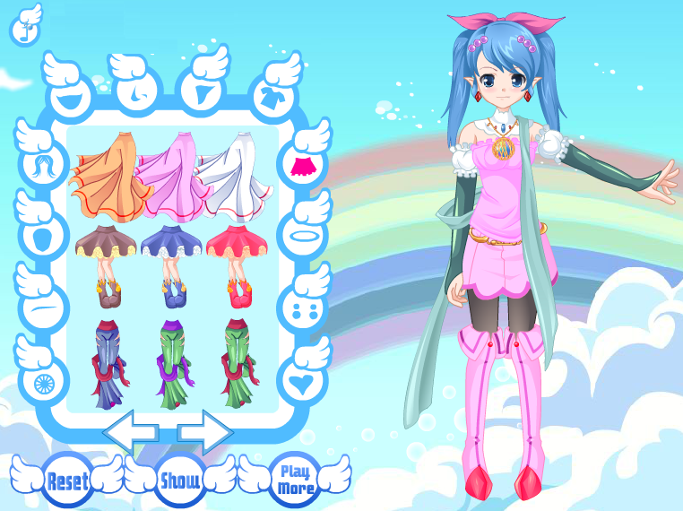 Design Angel Avatar - Anime Dress up Games