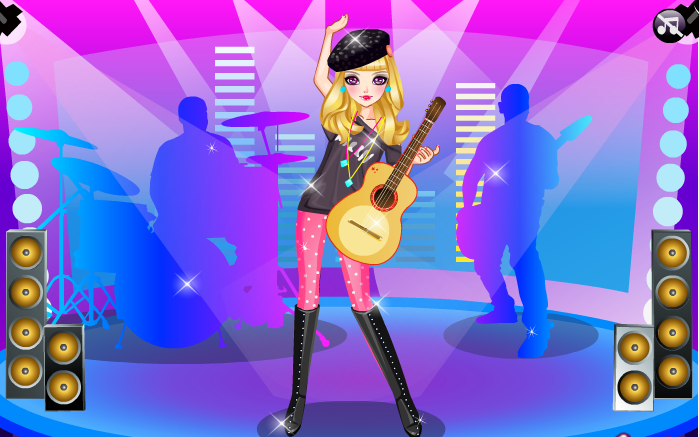 COOL GUITARIST DRESS UP