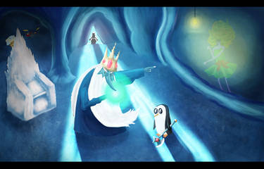 Ice King and little gunter