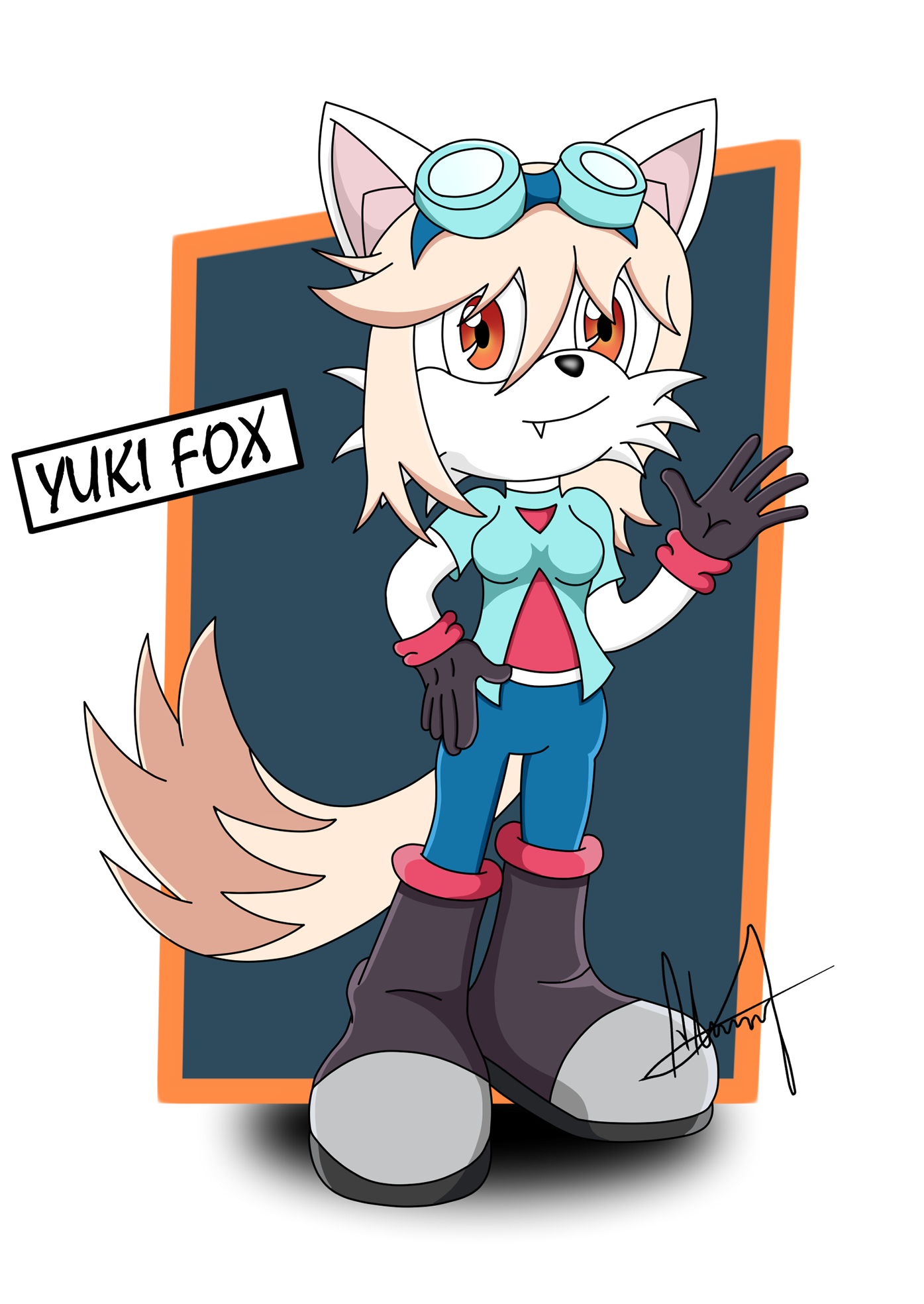 CONTEST - Yuki the Fox by Alfa Master