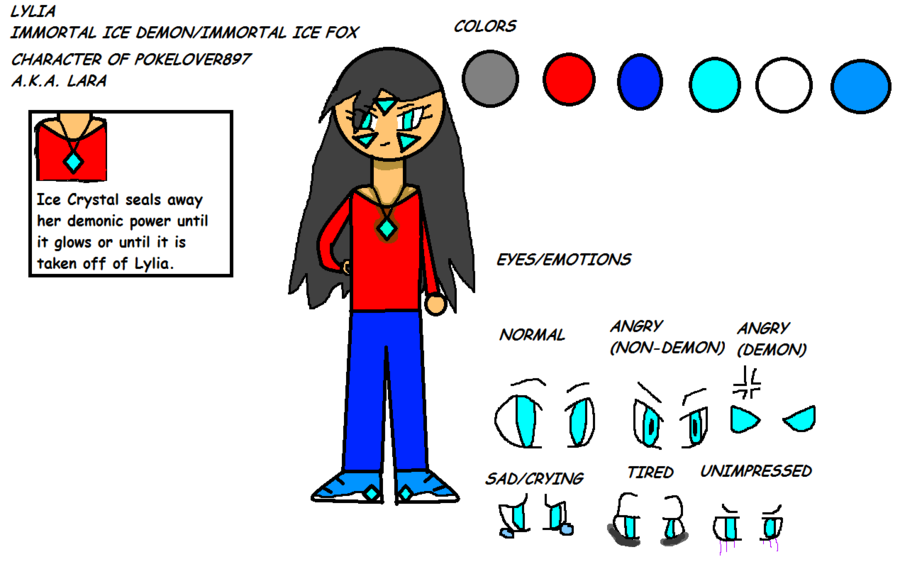 Lylia Ref Sheet