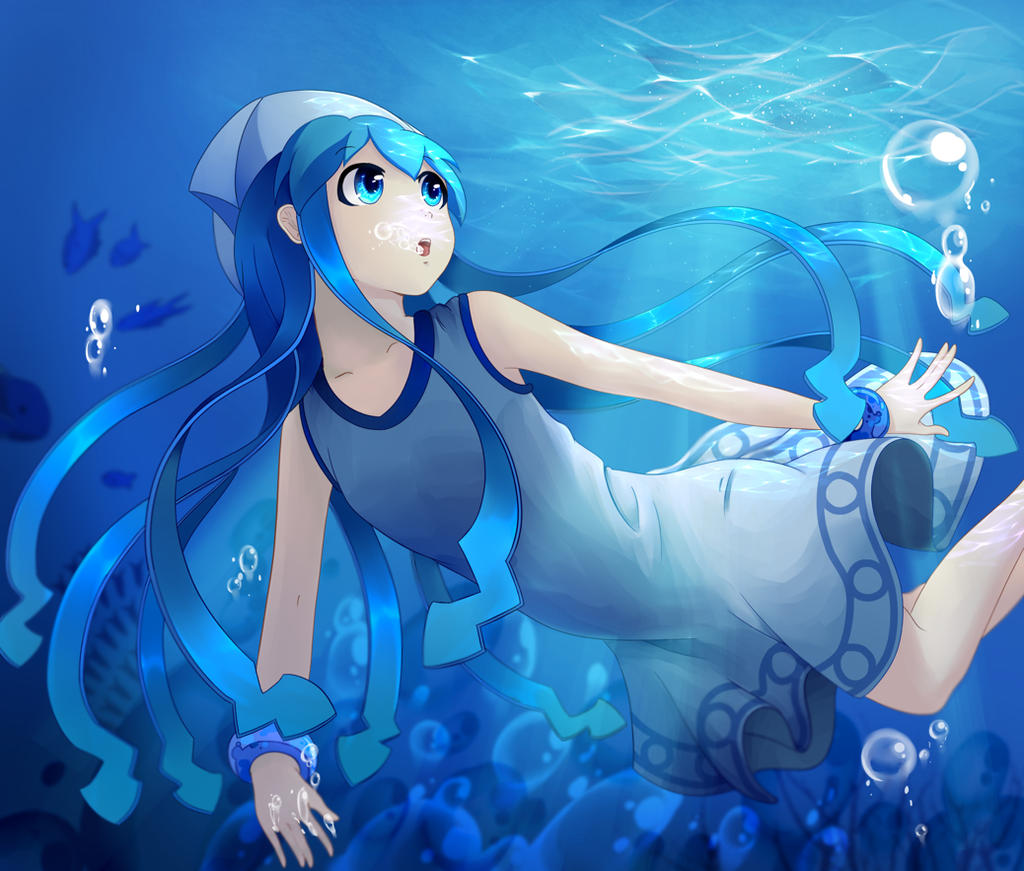 Get Ika Musume By Miyann On Deviantart For iPhone Free Get Wallpaper Ika Musume By Miyann On Deviantart HD