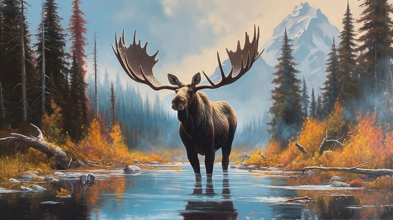 Moose by nerval on DeviantArt