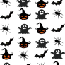 Scary Halloween Shapes.