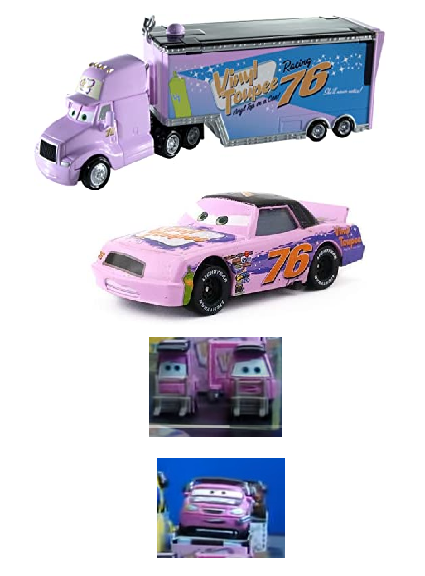 Disney cars vinyl toupee on sale