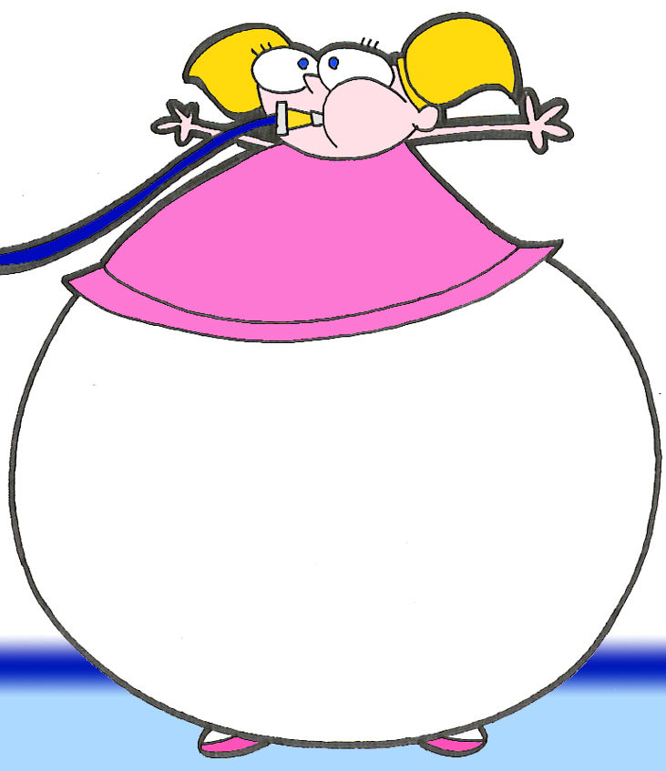 Pink Player Inflation Pink Inflation Girl Water by irfan221 on DeviantArt
