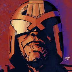 Dredd head