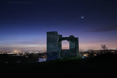 City behind Baba ruins by ondrejZapletal