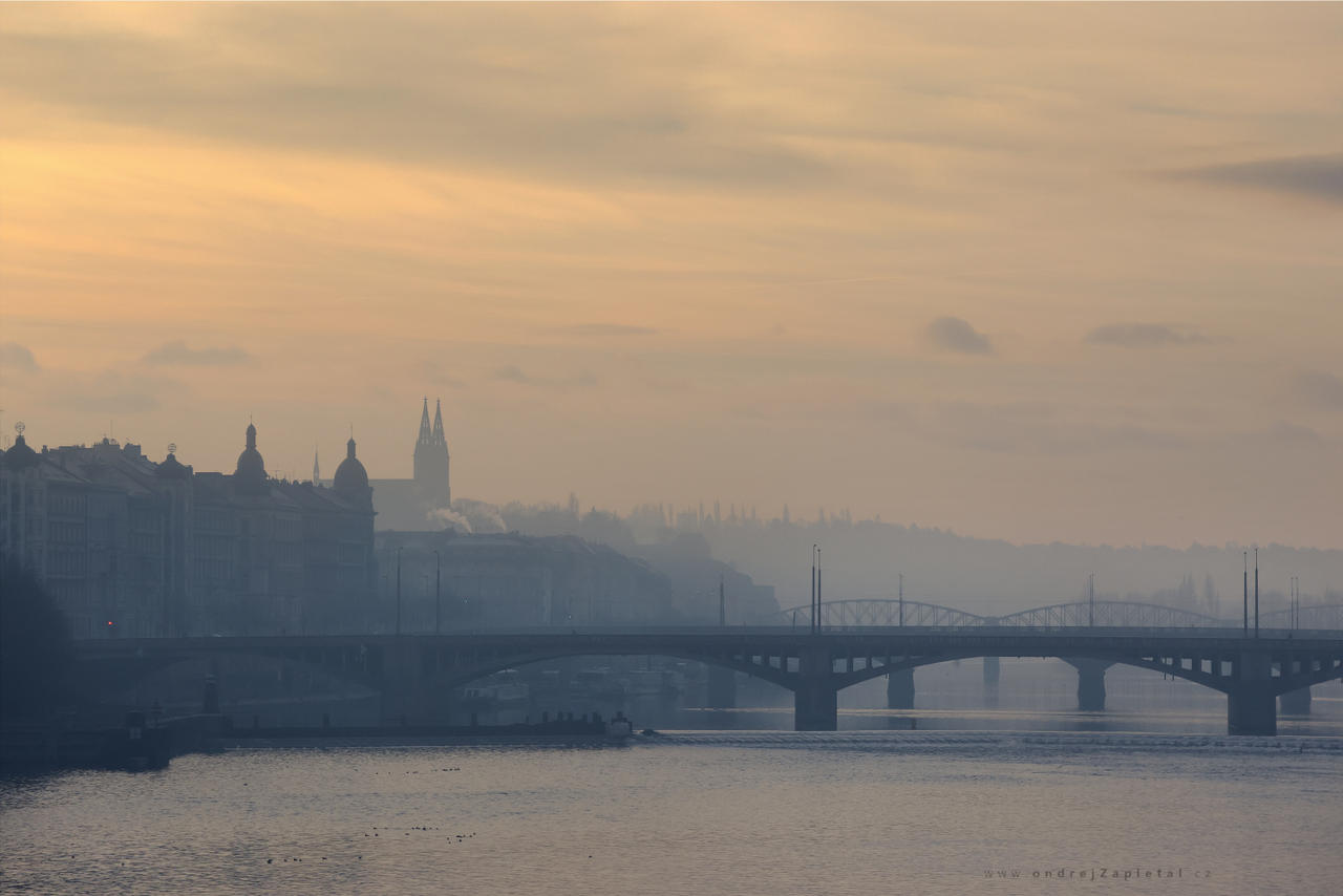 Bridges under the Vysehrad Castle