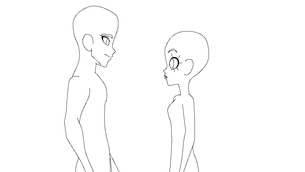 Boy And Girl Base By Thelocked On Deviantart Boy And Girl Base By Thelocked On Deviantart