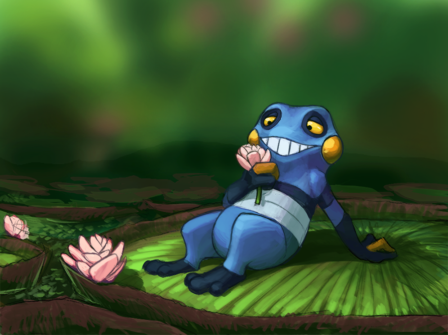 Croagun Croagunk by EagleRedbeak on DeviantArt