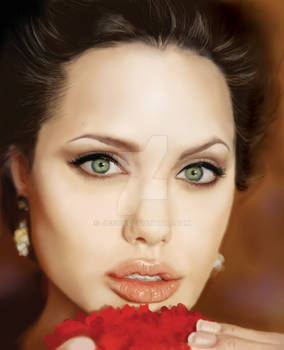 Angelina Jolie Portrait