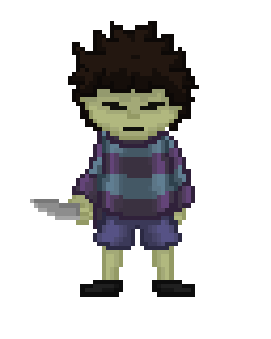 Genocide Frisk Custom Sprite By Thecomicguys On Deviantart