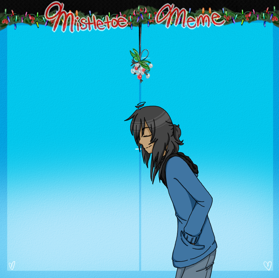 mistletoe meme