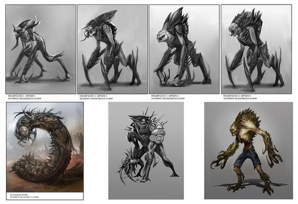 creatures by Ubermonster on DeviantArt