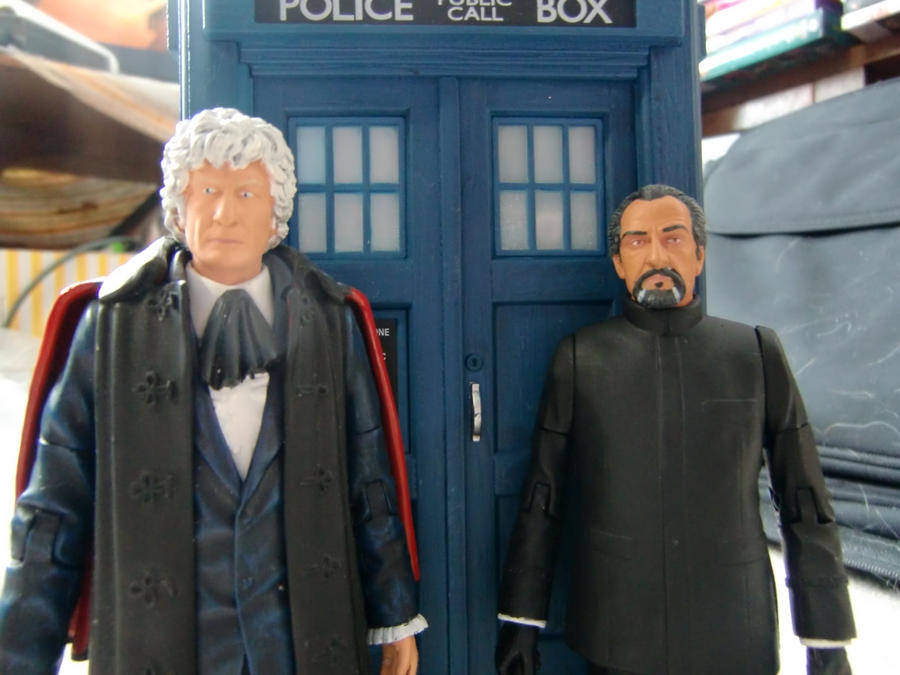 3rd Doctor/master The 3rd Doctor and the Master by CGren123 on DeviantArt