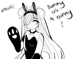 Bunny as a bunny 