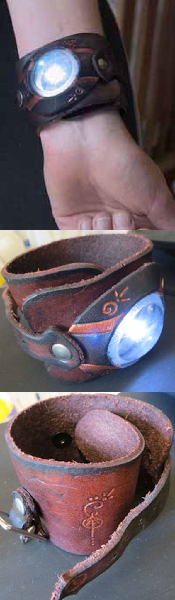 flashlight cuff