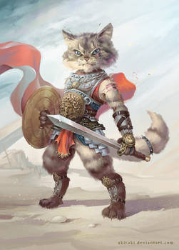 Cat Gladiator