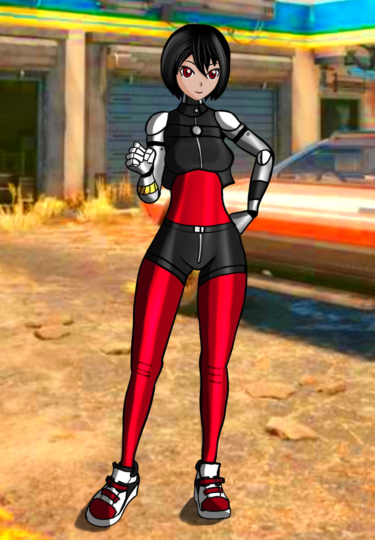 Sara Rust Rust (Sara Lang), version 2 by nikleonard01 on DeviantArt
