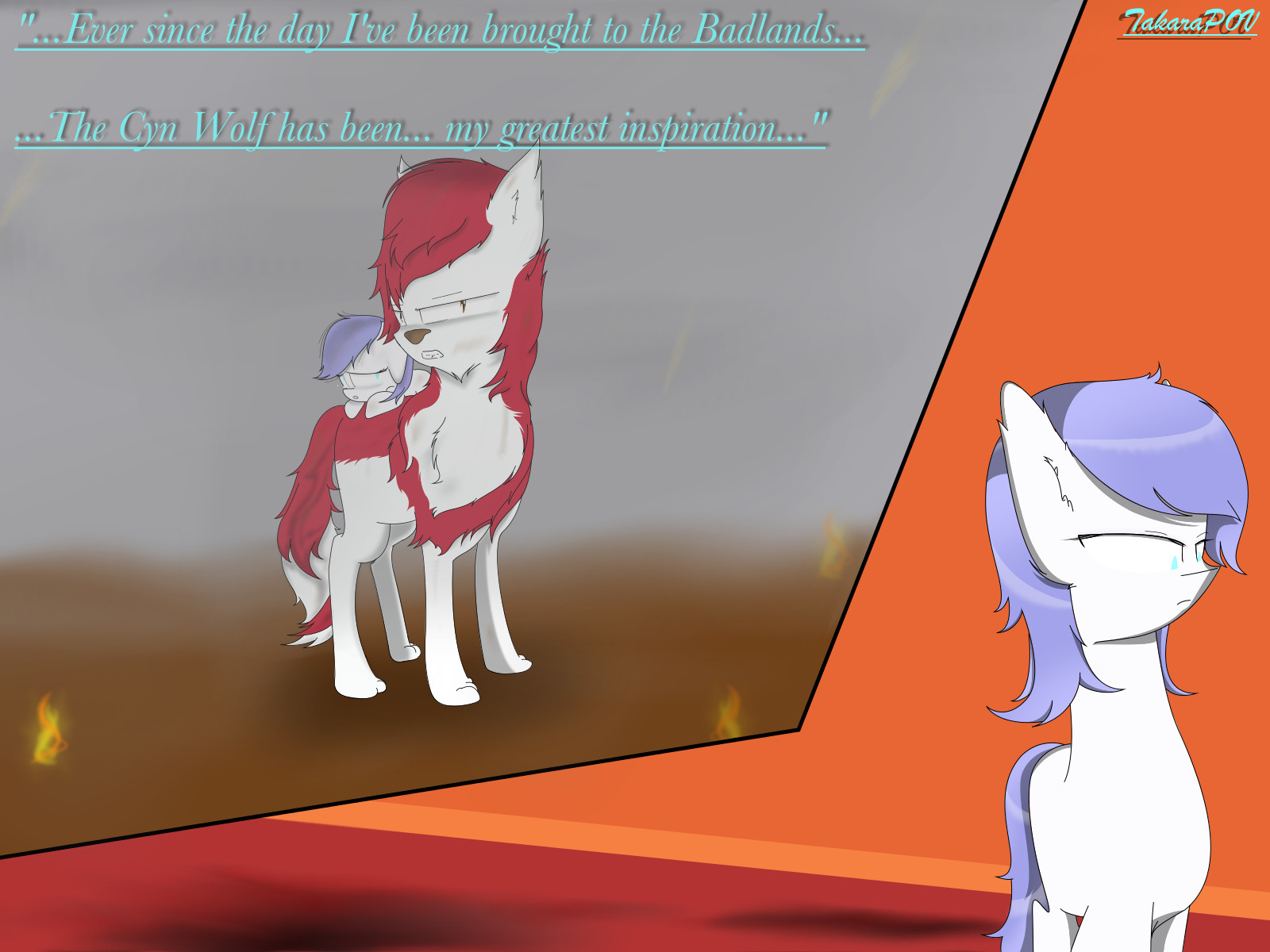 Cyn Wolf Rescues a Young Prince by TakaraPOV