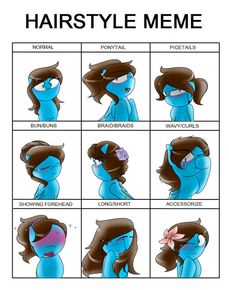 Hairstyle Meme by TakaraPOV on DeviantArt