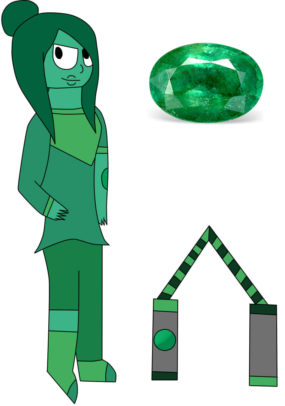 GemSona-Emerald