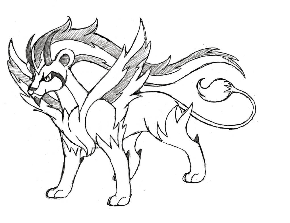 Project Fakemon: Mega Pyroar (Female) by XXD17 on DeviantArt