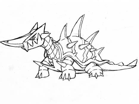 Project Fakemon: Tortitanic (or Keelydrark)