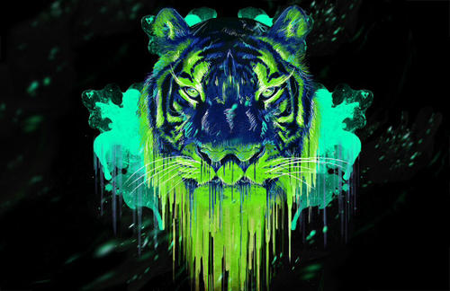 Neon Tiger