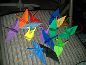 Origami Cranes