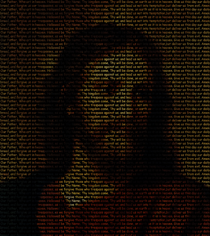 jesus in typograph