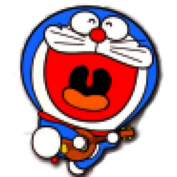 doraemon pixel art